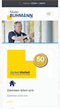 Mobile Screenshot of maler-buhmann.de